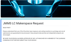 Request Form Screenshot