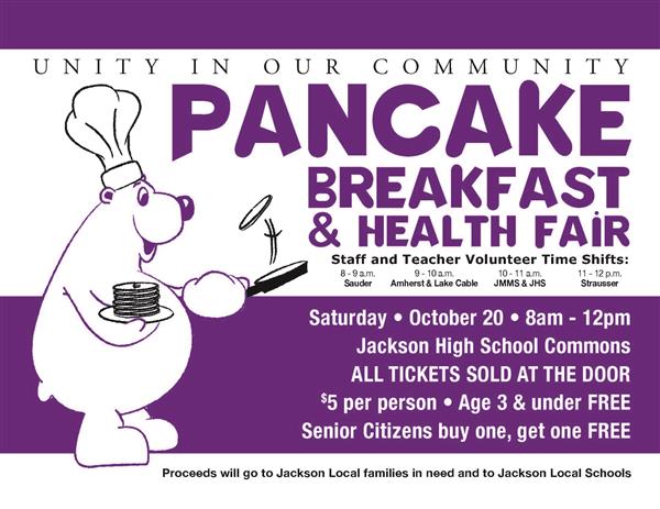 Pancake Breakfast & Health Fair Pancake Breakfast & Health Fair