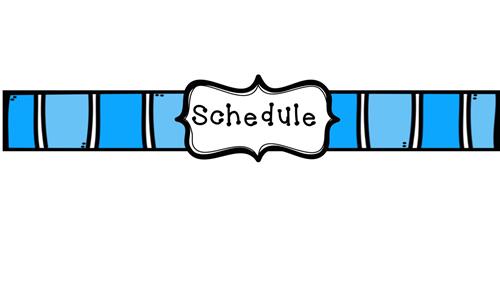 schedule 