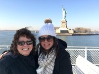 My mom and I in front of the Statue of Liberty in NYC! My mom and I in front of the Statue of Liberty in NYC!